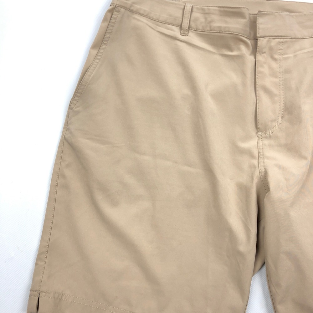 Fair Harbor The One Short Mens 38 Tan Khaki Recycled Stretch Performance Shorts - Picture 2 of 13